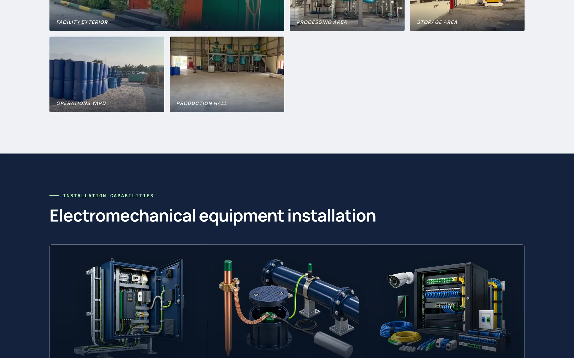 HA Chemicals website, view 3