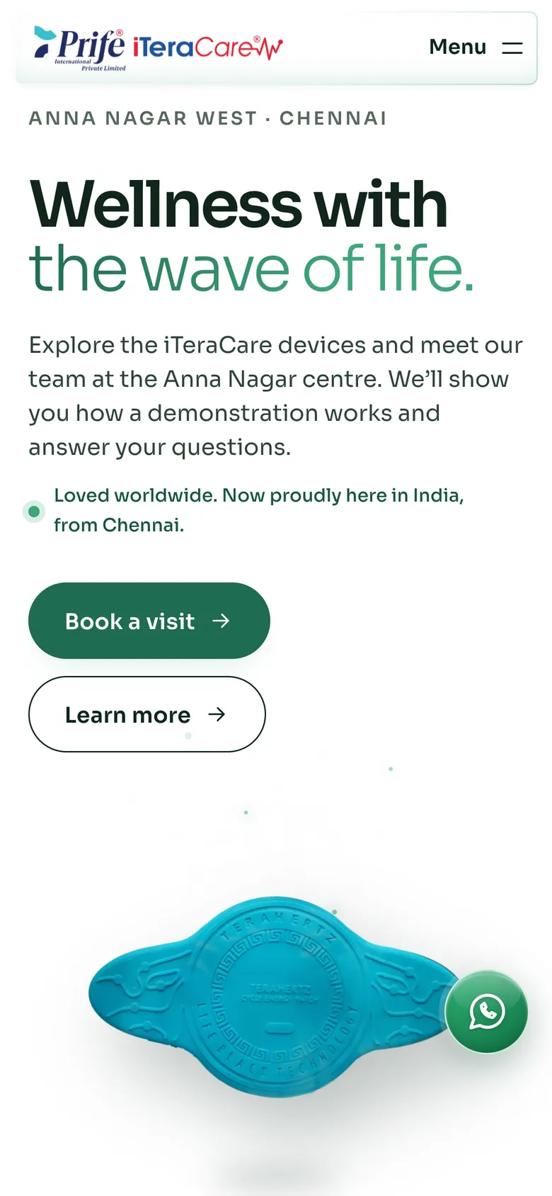 iTeraCare on mobile
