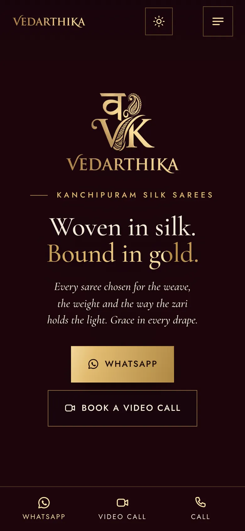 Vedarthika on mobile